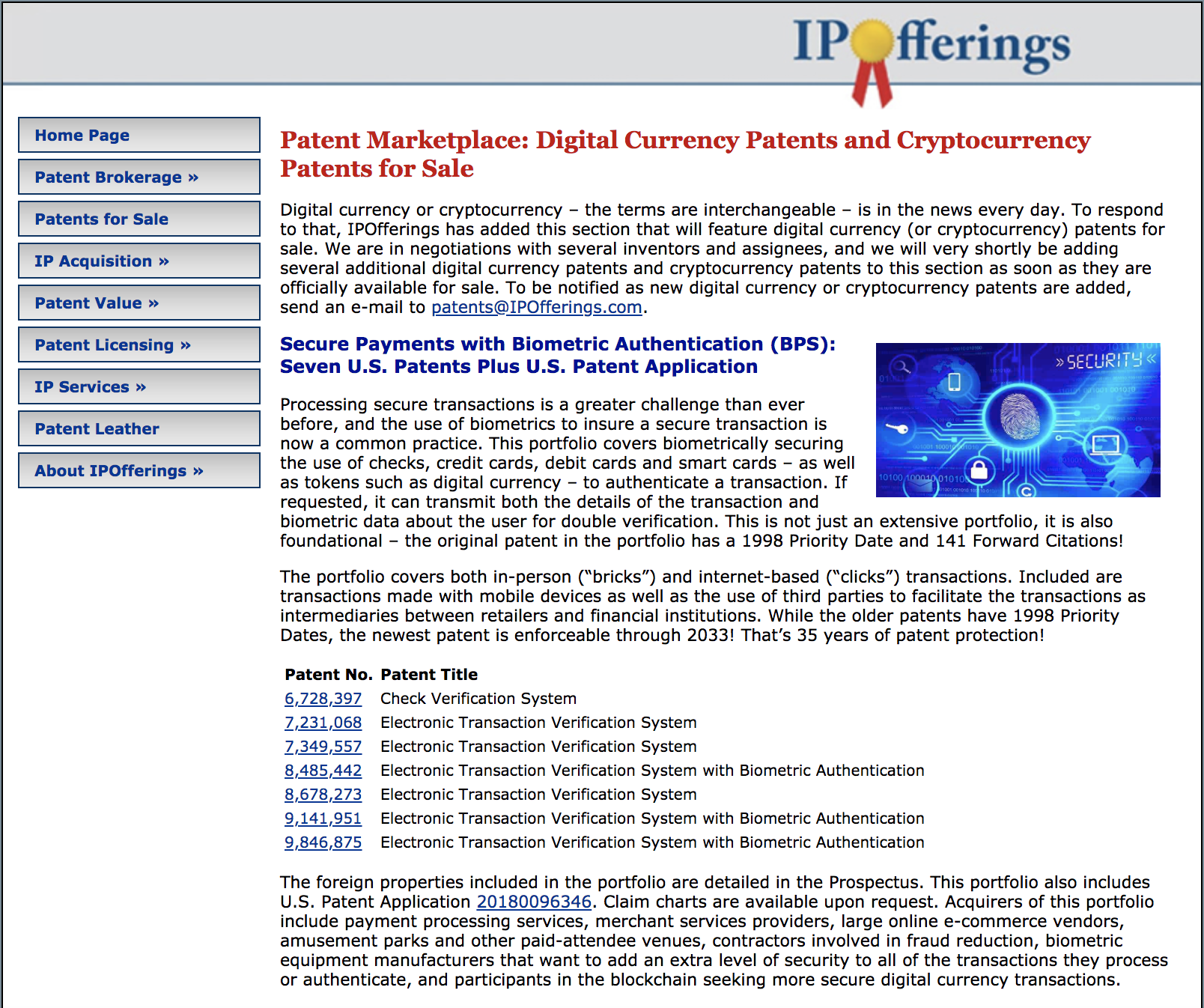 patent brokerage